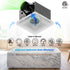 JULLISON 2 In 1 Bath Fan With LED Light, 25W Ceiling Mount Ventilation Fan and Light Combo for Bathroom and Home, 110CFM, 120V, 1000LM, 5CCT Seletable, Dimmable & Wet Rated, ETL Certified